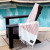 Custom Recycled Beach Blanket - Red/White