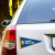 Custom Pennant Car Sign Magnet 7.125 x 3.75 - In Use 