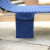 Custom Lounge Chair Cover - Ocean blue Storage View 