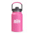 Custom Big Swig Jr. 22 oz Stainless Steel Bottle - Pink
