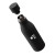 Custom Sweet Dreams 18 oz Recycled Stainless Steel Bottle - Black Open Cap View