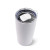 Custom Up to Par 16.9 oz Recycled Stainless Steel Tumbler - White Cap View