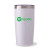 Custom Cruise Control Metallic 20 oz Stainless Steel Tumbler - White