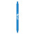 Custom  Alix Eye Candy Plastic Ballpoint Pen - Light Blue