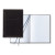 Custom Castelli Tucson Slim Grande Lined White Page Journal - Black
