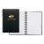 Custom Castelli WireO Flex Slimline Medio White Lined Pg Journal - Black