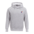 Custom Men's Dayton Classic Cozy Fleece Hoodie - Heather Grey Secondary