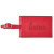 Custom Donald Luggage Tag - Red