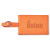 Custom Donald Luggage Tag - Orange