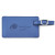 Custom Neoskin Luggage Tag - Blue