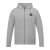 Custom Men's Roots73 Canmore Eco French Terry Full Zip Hoodie - Gray Mix