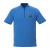 Custom Men's KINPORT Short Sleeve Zip Up Stand Collar Performance Polo - Invictus Heather - Front