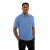 Custom Dara Men's Recycled Tech Polo - Moonlight Blue 