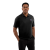 Custom Dara Men's Recycled Tech Polo - Black 