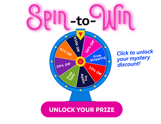 Spin to Win - Click to unlock your mystery discount