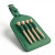 Custom Tempo Golf Bag Tag - Fairway Green In Use