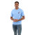 Custom DARA Men's Recycled Short Sleeve Tech Tee - Sky Lifestyle