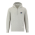 Custom Unisex Roots73 CANMORE Eco French Terry Quarter Zip Hoodie - Gray Mix