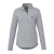 Custom Women's RIGI Eco Knit Half Zip - Heather Gray