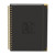 Custom Luna A4 Hard Cover Spiral Journal - Black