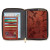 Custom Fabrizio Zip RFID Portfolio - Brown In Use View