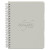 Custom Aspen Hard Cover Spiral Journal - Bone