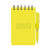 Custom Neoskin Pocket Spiral Notepad Combo - Yellow