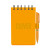 Custom Neoskin Pocket Spiral Notepad Combo - Orange