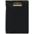 Custom Deluxe Junior Clipboard with Standard Vinyl Colors - Black