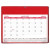 Custom Calendar Doodle Pad With Grommet and Greeting Page (Wall & Desk) - Red