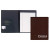 Custom Deluxe Senior Size Padfolio - Brown