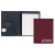 Custom Deluxe Senior Size Padfolio - Maroon