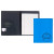 Custom Deluxe Senior Size Padfolio - Medium Blue