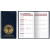 Custom Castillion Softtouch Vinyl Monthly Pocket Planner - Navy Blue