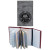 Custom Tri Fold Pocket Planner Cover - Squirrel Grey