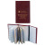 Custom Tri Fold Pocket Planner Cover - Wine