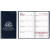 Custom Castillion Softtouch Vinyl Weekly Planner without Map - Navy Blue