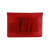 Custom Translucent Pocket First Aid Kit - Red