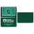 Custom Card Case with 2 Clear pockets - Green 