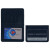 Custom Card Case with 2 clear pockets With Imprint 3.75" W x 2.25" H - Navy Blue