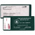 Custom Large Policy Holder with Extra Pocket (open on short side) - Green 