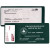 Custom Copy-Guard Vinyl - Policy Holder with Extra Pocket (open on short side) - Green