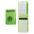 Custom Translucent Memo Book With Clear Pen - Calendar - Translucent Lime Green