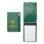 Custom Standard Vinyl 100-Page Memo Book With White Pen - Green 