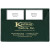 Custom Document Case with Two Pockets on the Flap - Green