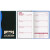Custom Soft Cover 2 Tone Vinyl Holland Series Weekly Planner w/o Map / 1 Color - Royal Blue with Black