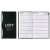 Custom Soft Cover 2 Tone Vinyl Holland Series Address Book - Silver with Black