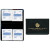 Custom Hand Sanitizer BZK Towelette Kit - Black