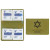 Custom Hand Sanitizer BZK Towelette Kit - Gold