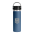 Custom Hydro Flask Wide Mouth 20 Oz Bottle with Flex Sip Lid - Harbor Blue 